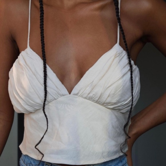 Princess Polly cream top - Picture 1 of 4